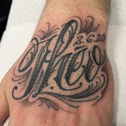Ornamental Biel Tattoo